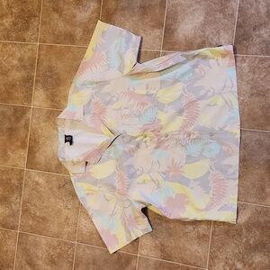 Mountain Hardwear Crop Button Down Shirt Size M